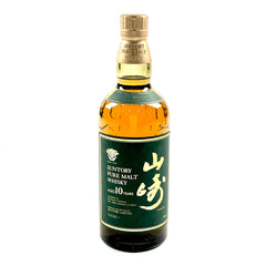 【東京都内限定お届け】サントリー SUNTORY 山崎 10年 ピュアモルト グリーンラベル 700ml 国産ウイスキー 【古酒】