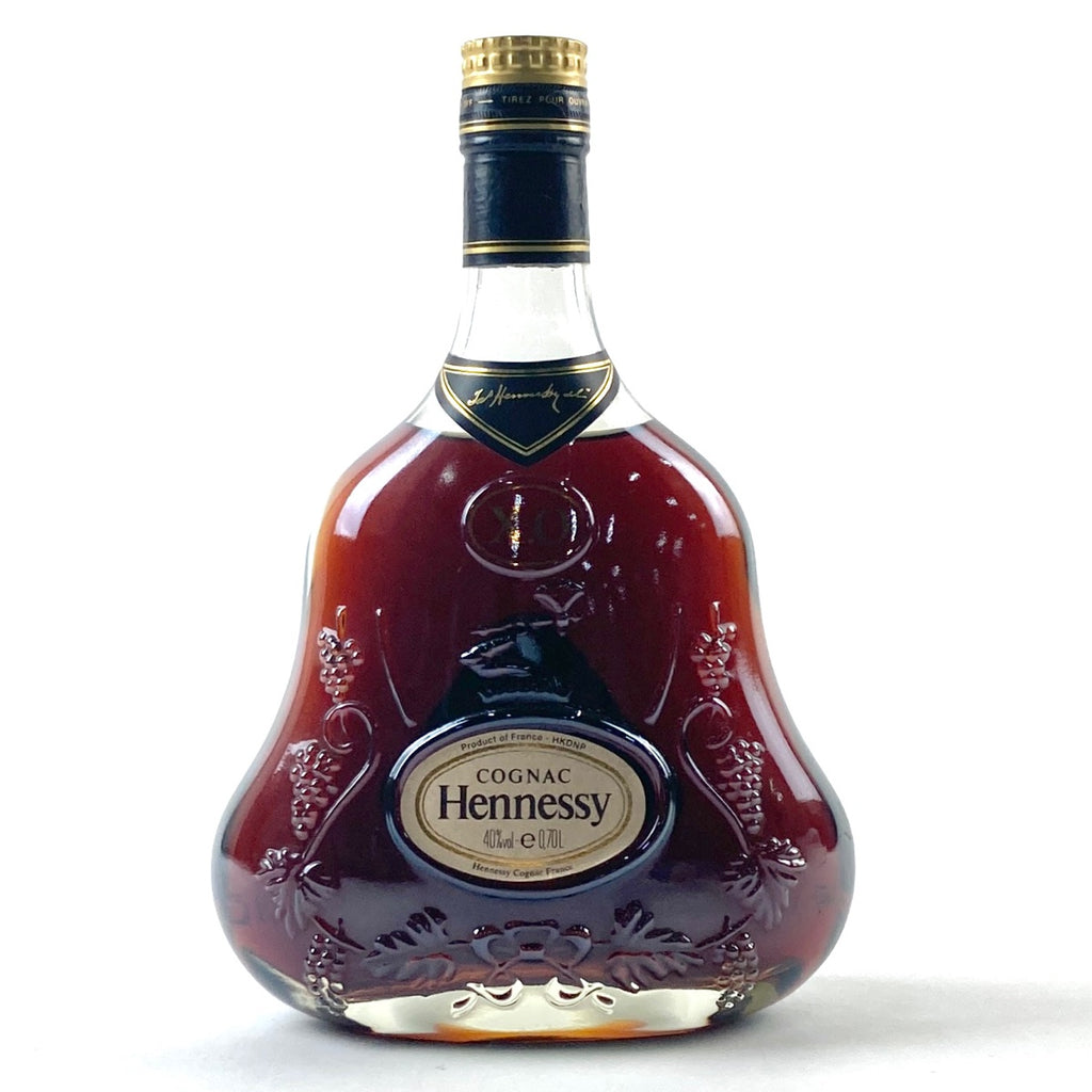 ヘネシー Hennessy XO 金キャップ クリアボトル 700ml ブランデー コニャック 【古酒】