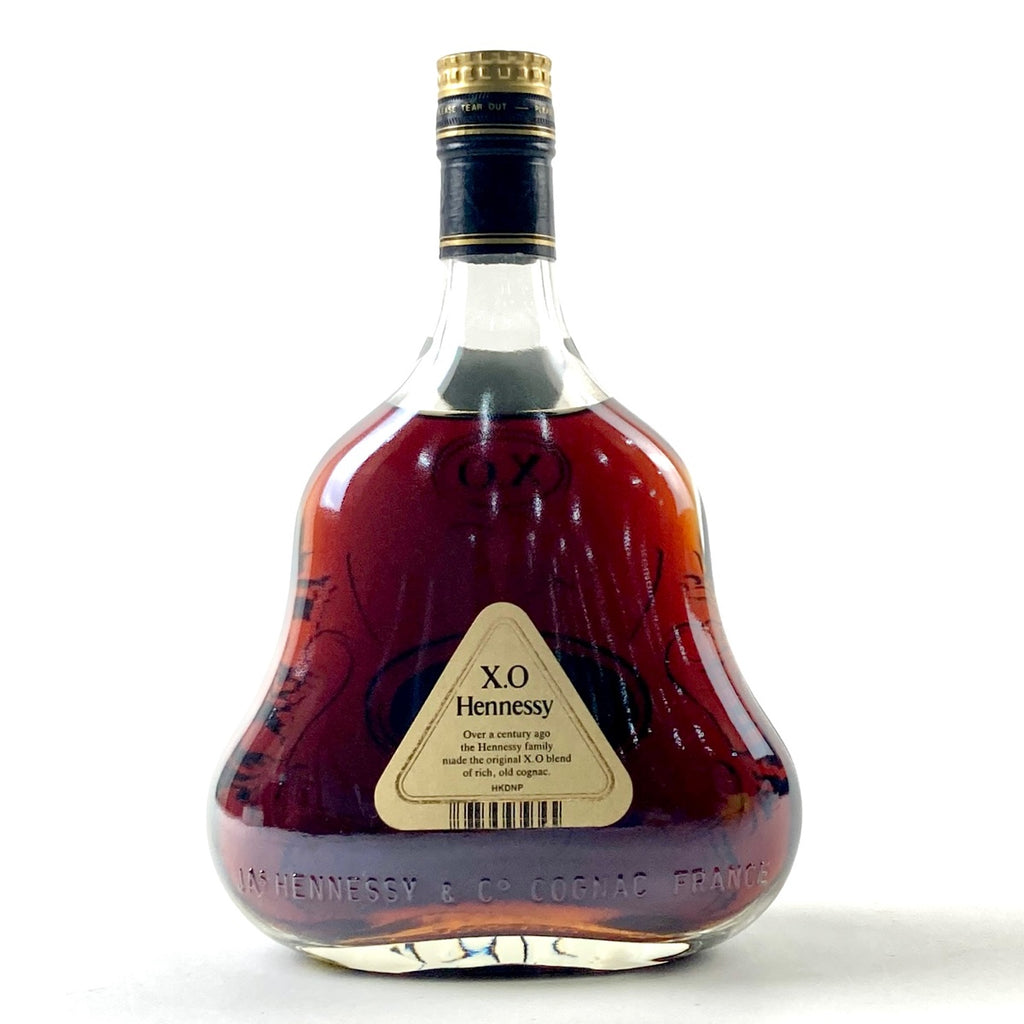 ヘネシー Hennessy XO 金キャップ クリアボトル 700ml ブランデー コニャック 【古酒】