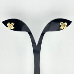 【在庫一掃】 ティファニー シグネチャー ピアス YG イエローゴールド ピアス 750 レディース 【中古】 brjwl