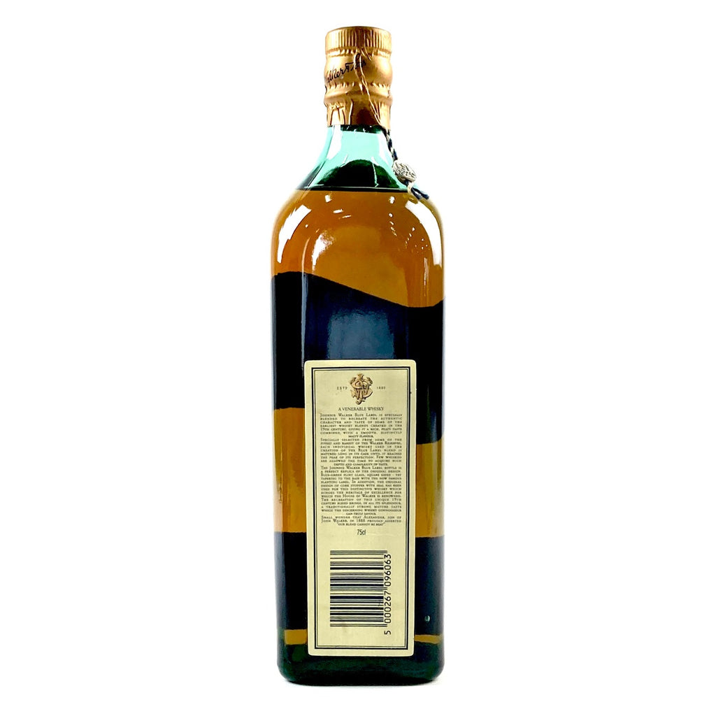 ジョニーウォーカー JOHNNIE WALKER ブルーラベル 750ml スコッチウイスキー ブレンデッド 【古酒】