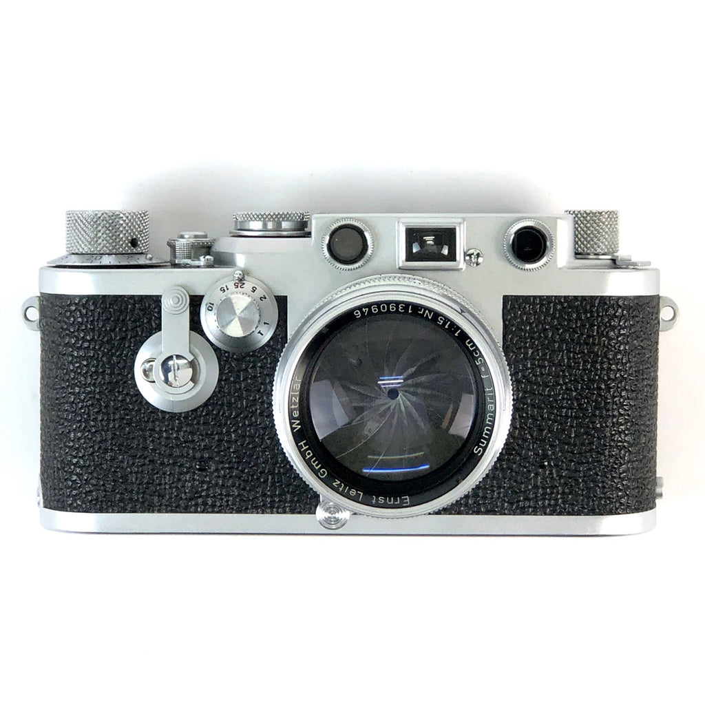 ライカ LEICA IIIf レッドシンクロ (セルフ付) + Summarit 50mm F1.5 フィルム レンジファインダーカメラ 【中古】