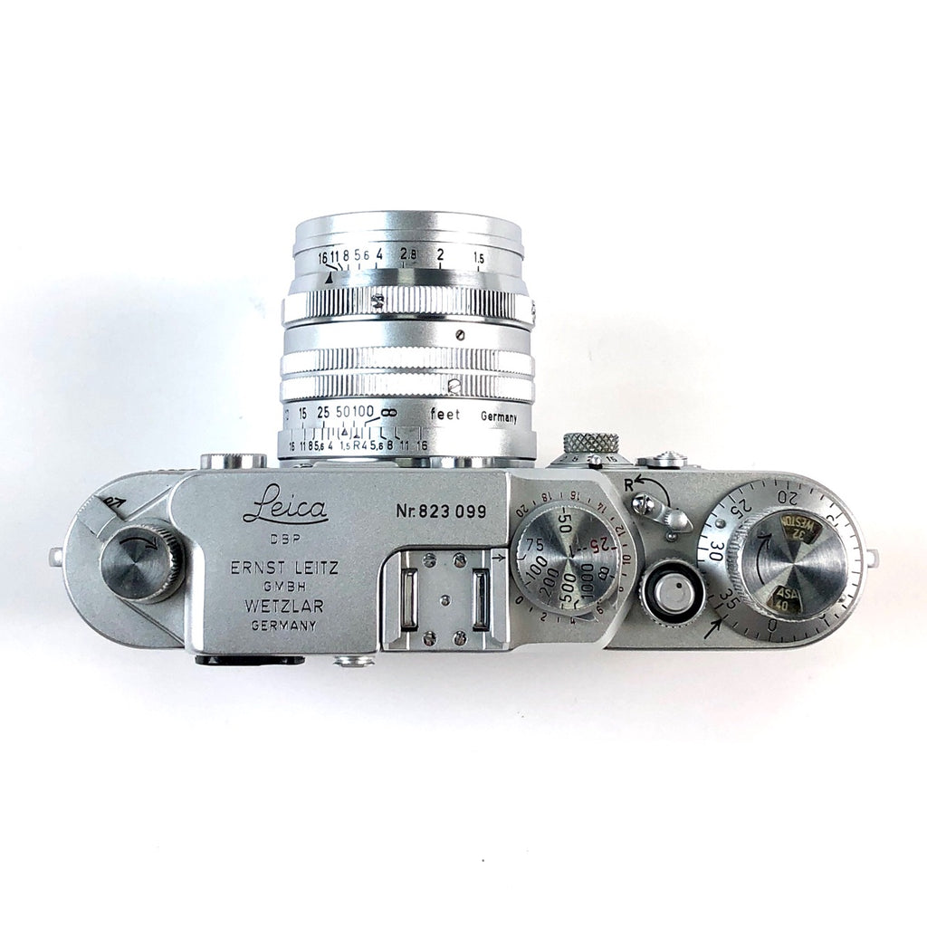 ライカ LEICA IIIf レッドシンクロ (セルフ付) + Summarit 50mm F1.5 フィルム レンジファインダーカメラ 【中古】