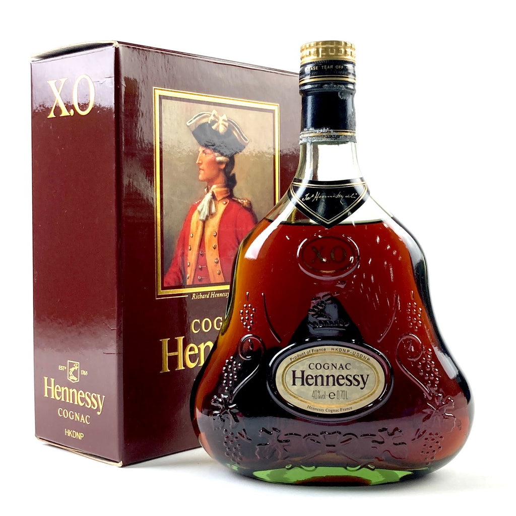 ヘネシー Hennessy XO 金キャップ グリーンボトル 700ml ブランデー コニャック 【古酒】