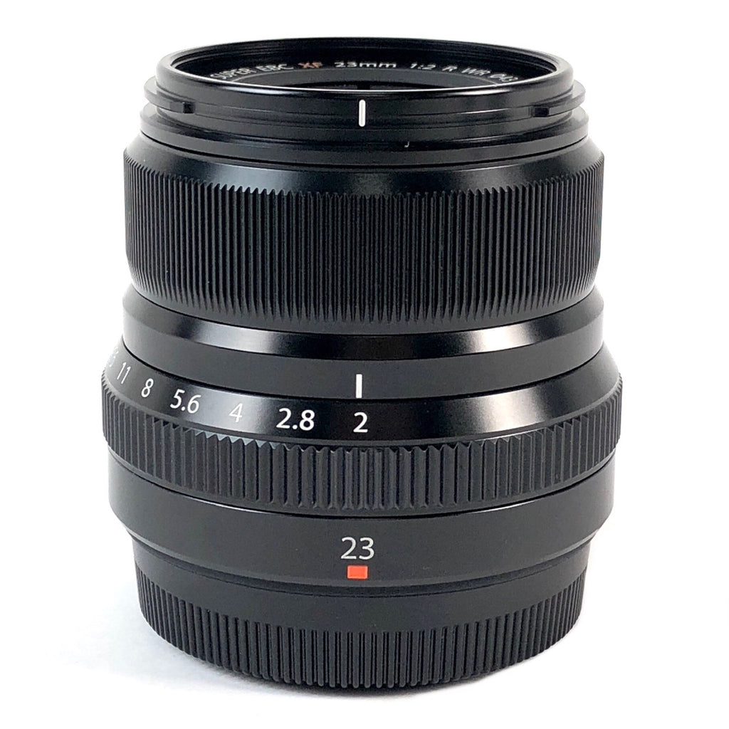 富士フイルム FUJIFILM XF 23mm F2 R WR ブラック 一眼カメラ用レンズ（オートフォーカス） 【中古】