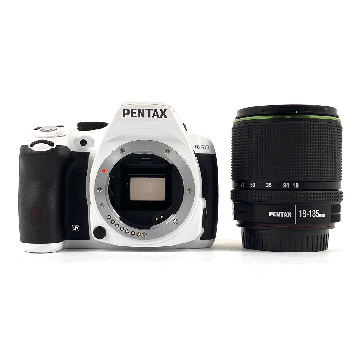 バイセル公式】ペンタックス PENTAX K-50 18-135WR レンズキット ホワイト デジタル 一眼レフカメラ 【中古】 - バイセルブランシェ