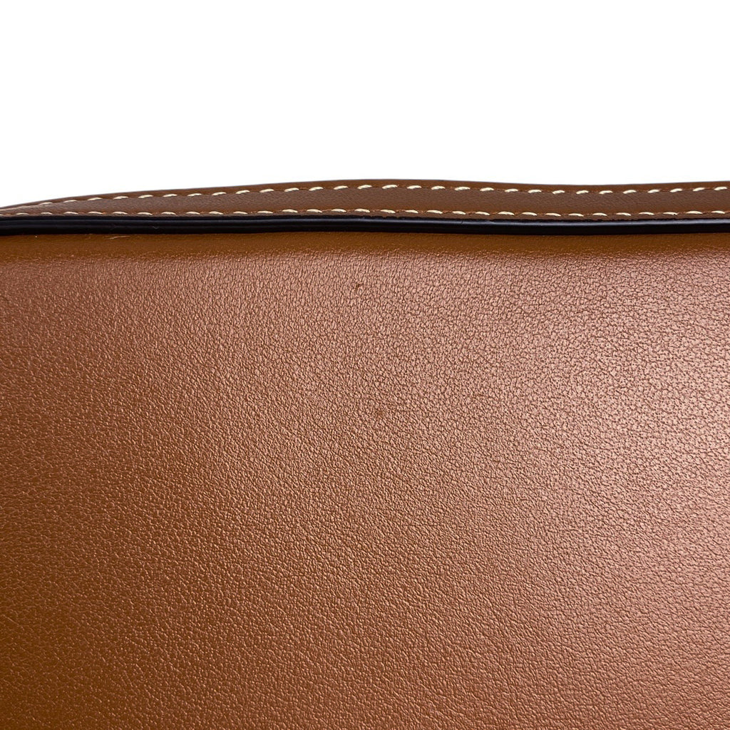 セリーヌ キュイル トリオンフ カメラバッグ ハンドバッグ ショルダーバッグ レザー ブラウン レディース 【中古】brbag