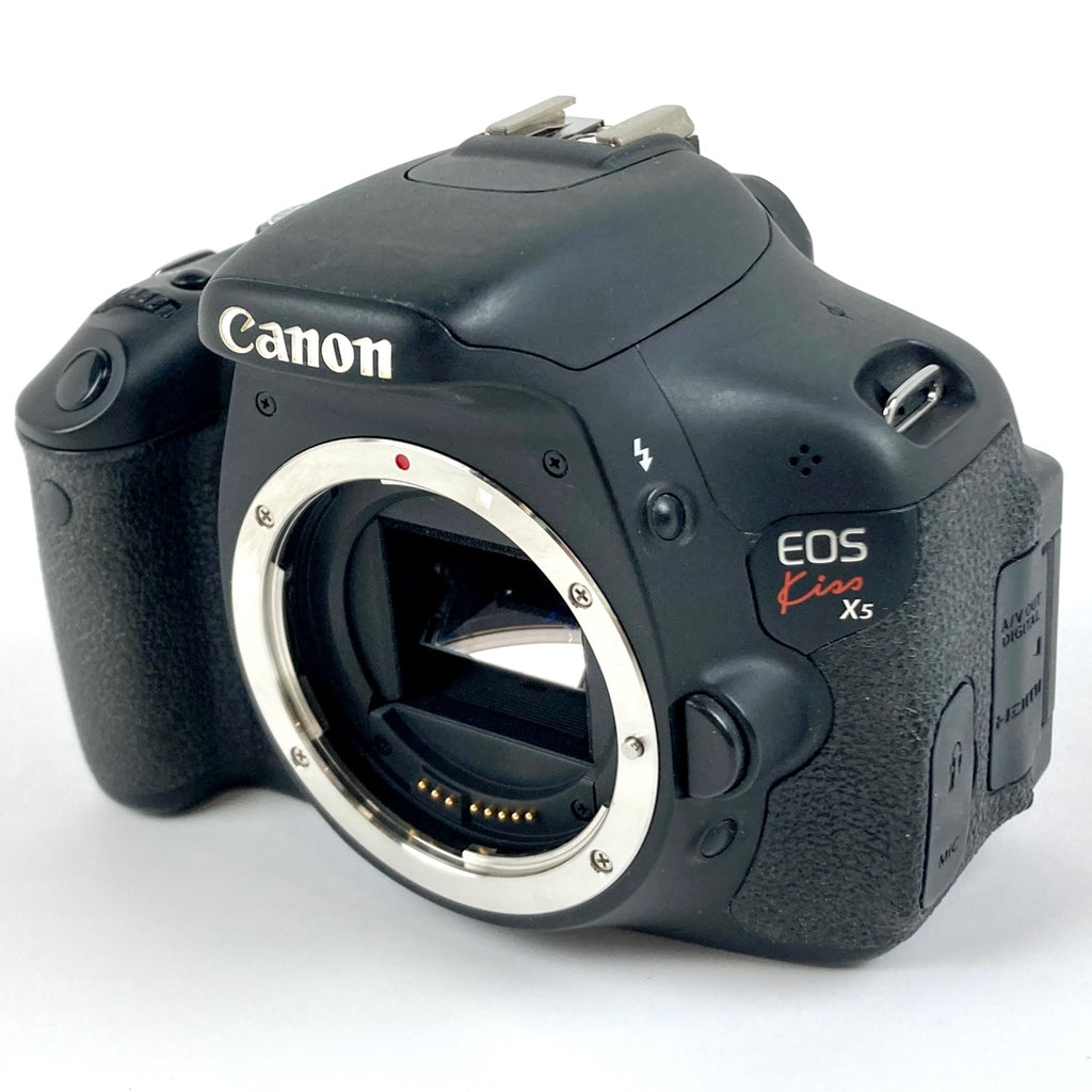 キヤノン Canon EOS Kiss X5 EF-S 18-55 IS II レンズキット デジタル 一眼レフカメラ 【中古】