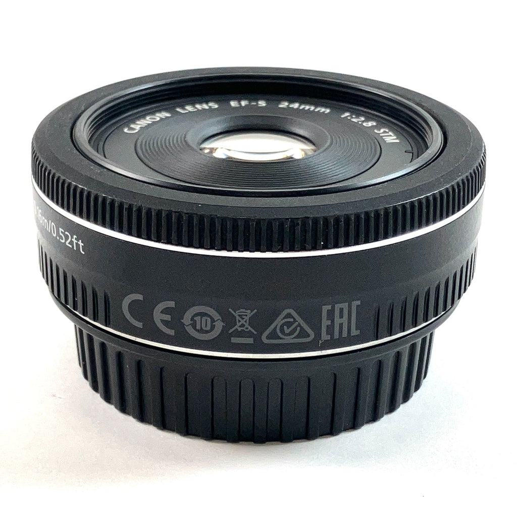 キヤノン Canon EF-S 24mm F2.8 STM 一眼カメラ用レンズ（オートフォーカス） 【中古】