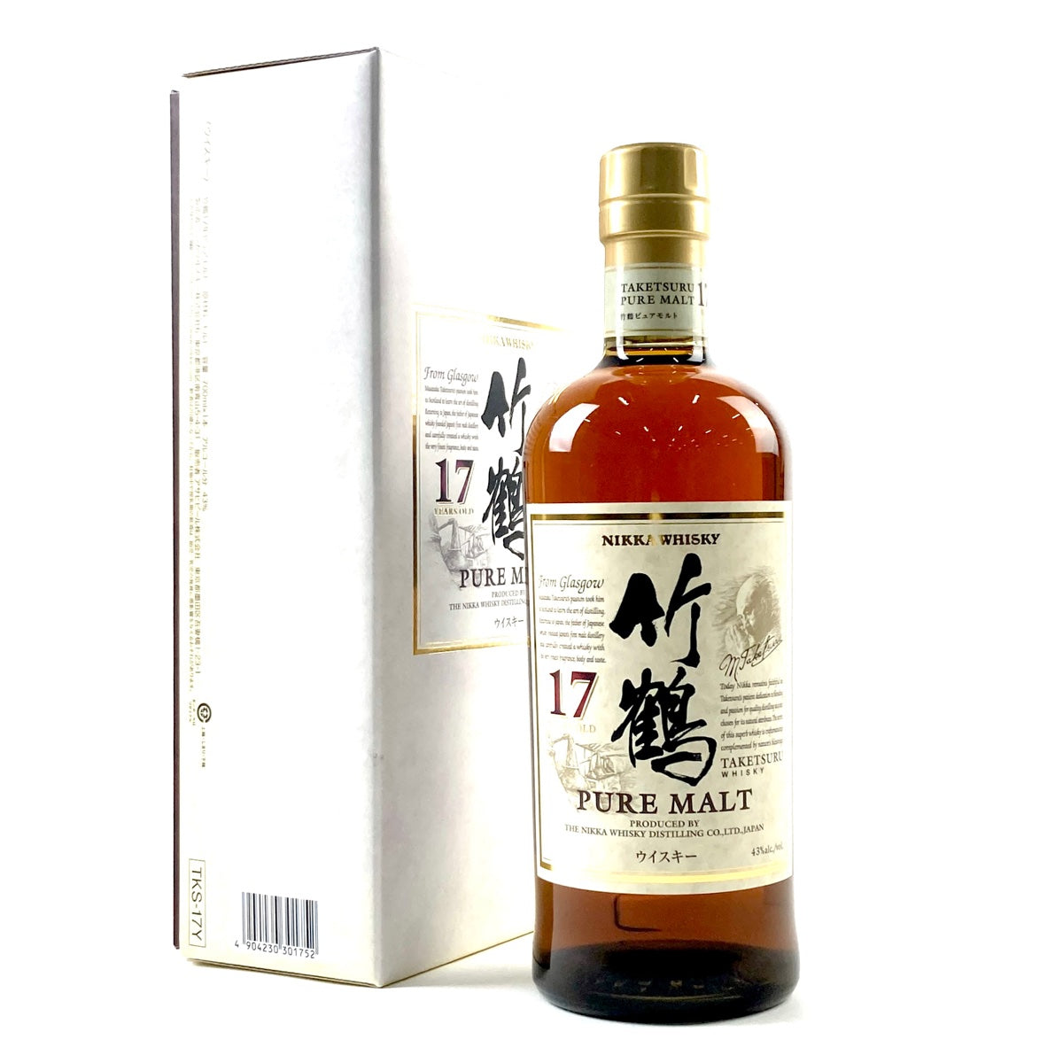 バイセル公式】【東京都内限定お届け】ニッカ NIKKA 竹鶴 17年 ピュアモルト 700ml 国産ウイスキー 【古酒】 - バイセルブランシェ