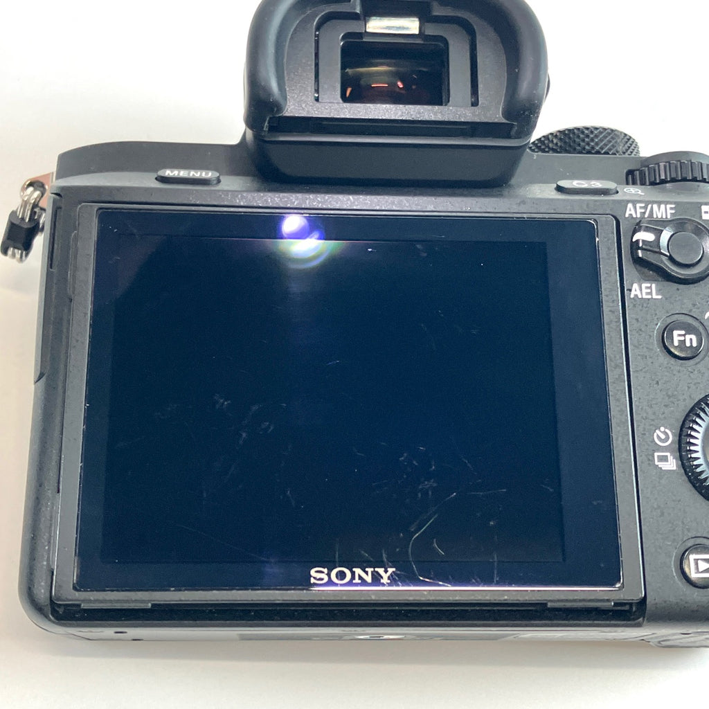 ソニー SONY α7II ILCE-7M2 + Sonnar T* FE 55mm F1.8 ZA SEL55F18Z デジタル ミラーレス 一眼カメラ 【中古】