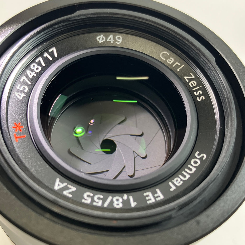 ソニー SONY α7II ILCE-7M2 + Sonnar T* FE 55mm F1.8 ZA SEL55F18Z デジタル ミラーレス 一眼カメラ 【中古】