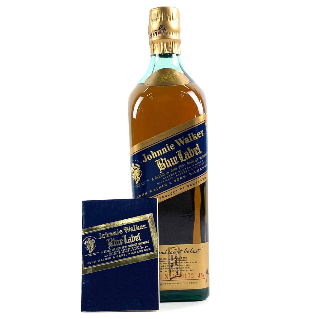 ジョニーウォーカー JOHNNIE WALKER ブルーラベル 750ml スコッチウイスキー ブレンデッド 【古酒】