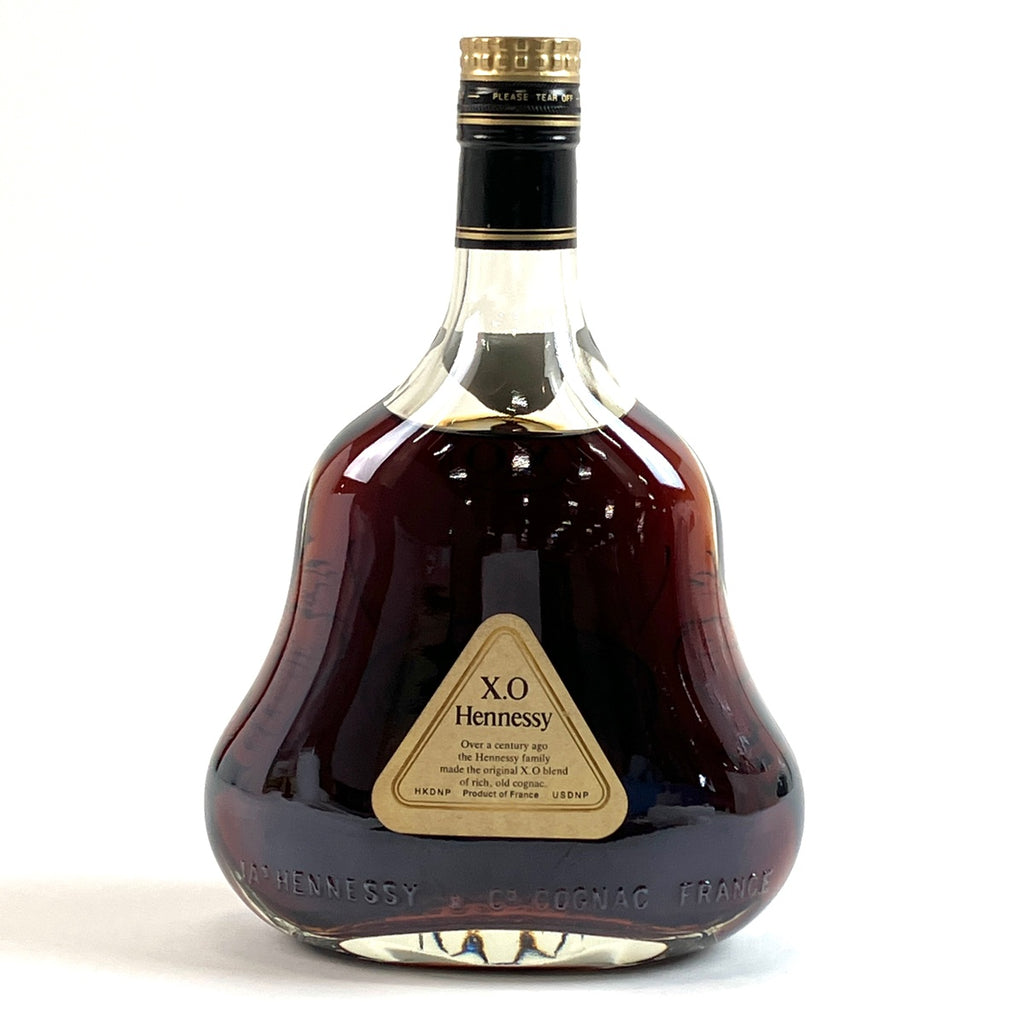 ヘネシー Hennessy XO 金キャップ クリアボトル 700ml ブランデー コニャック 【古酒】