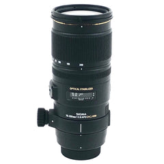 シグマ SIGMA APO 70-200mm F2.8 EX DG OS HSM (ニコンF用) 一眼カメラ用レンズ（オートフォーカス） 【中古】