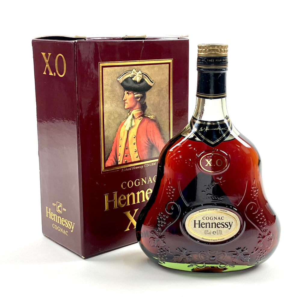 ヘネシー Hennessy XO ゴールドキャップ グリーンボトル 700ml ブランデー コニャック 【古酒】