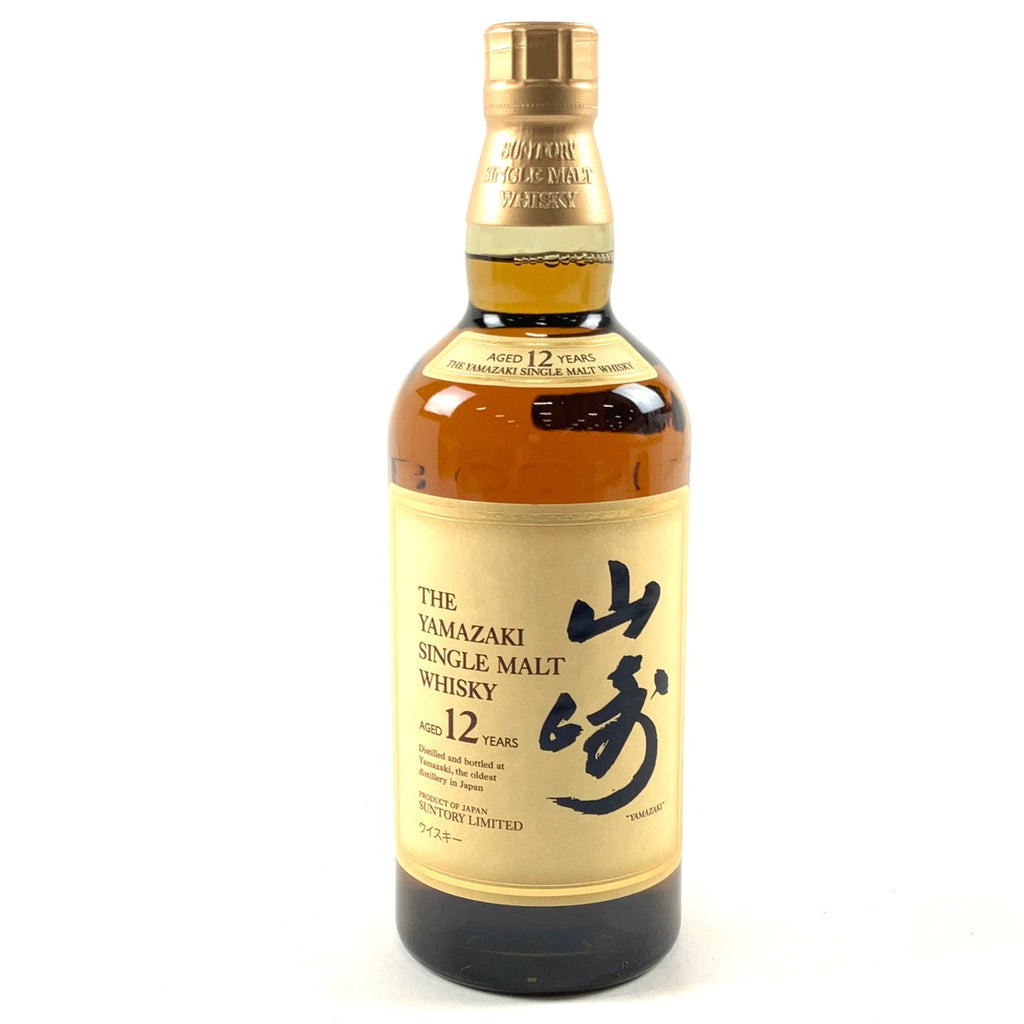 【東京都内限定お届け】 サントリー SUNTORY 山崎 12年 シングルモルト 700ml 国産ウイスキー 【古酒】liqbb