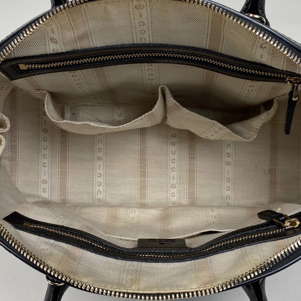 グッチ GG柄 ハンドバッグ スタッズ ハンドバッグ レザー ブラック 384688 レディース 【中古】brbag
