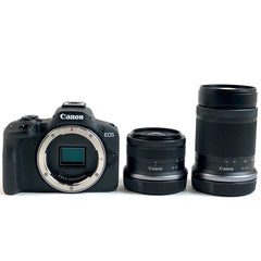 キヤノン Canon EOS R50 ダブルズームキット ブラック デジタル ミラーレス 一眼カメラ 【中古】cambb
