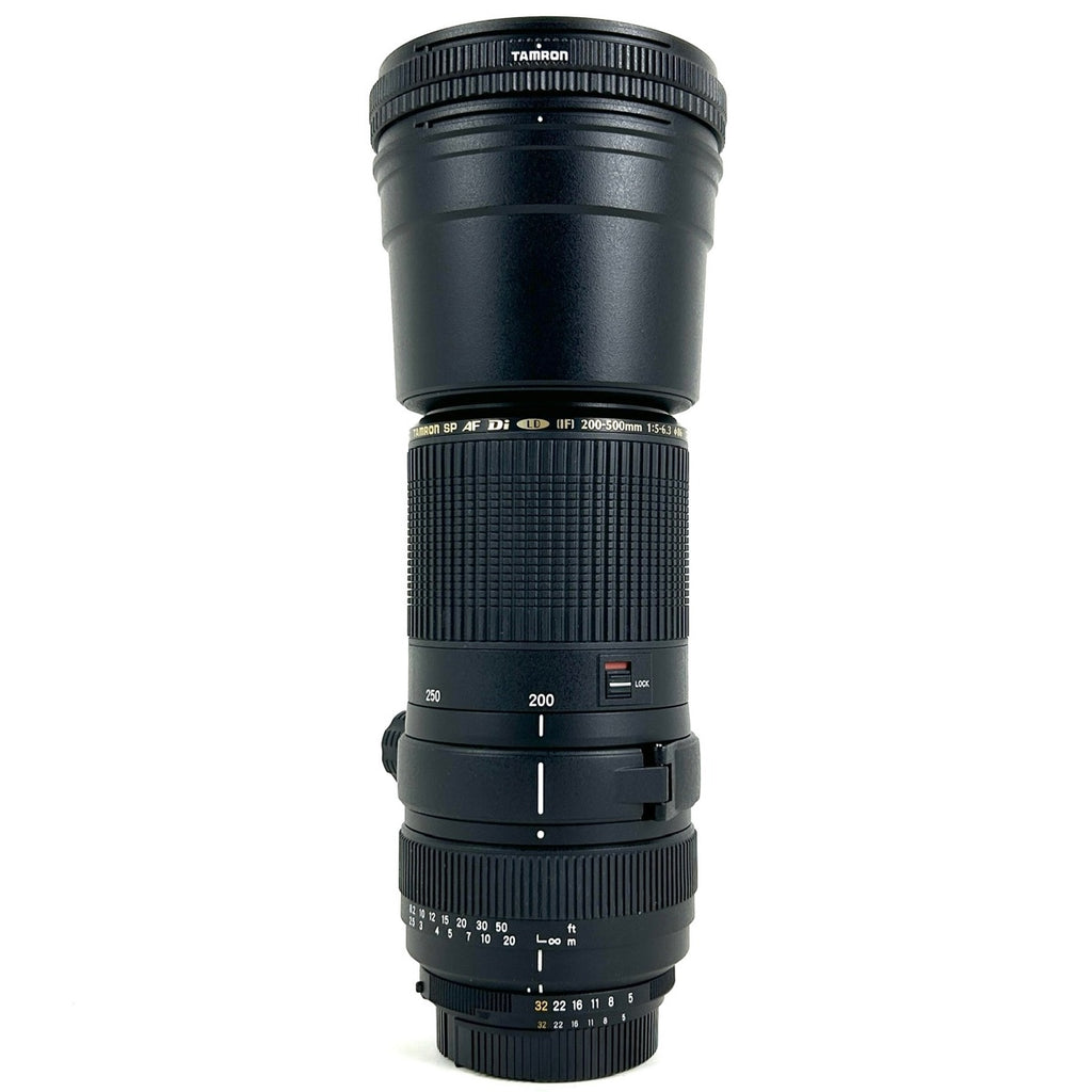 タムロン TAMRON SP AF 200-500mm F5-6.3 Di LD IF A08 (ニコンF用) 一眼カメラ用レンズ（オートフォーカス） 【中古】