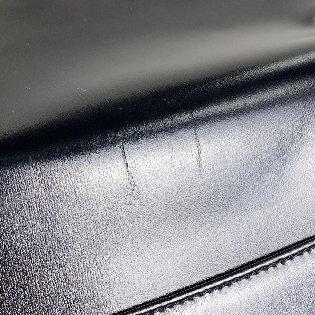 セリーヌ スターボール ショルダーバッグ ロゴ 2WAY クラッチバッグ ショルダーバッグ レザー ブラック レディース 【中古】 brbag