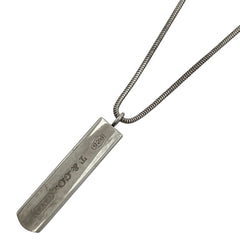 【最終値引き】 ティファニー 1837 バータグ ネックレス ペンダント ネックレス シルバー925 シルバー レディース 【中古】 bracc
