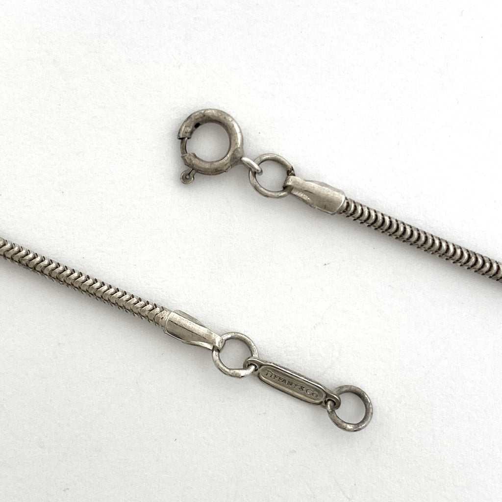 【最終値引き】 ティファニー 1837 バータグ ネックレス ペンダント ネックレス シルバー925 シルバー レディース 【中古】 bracc