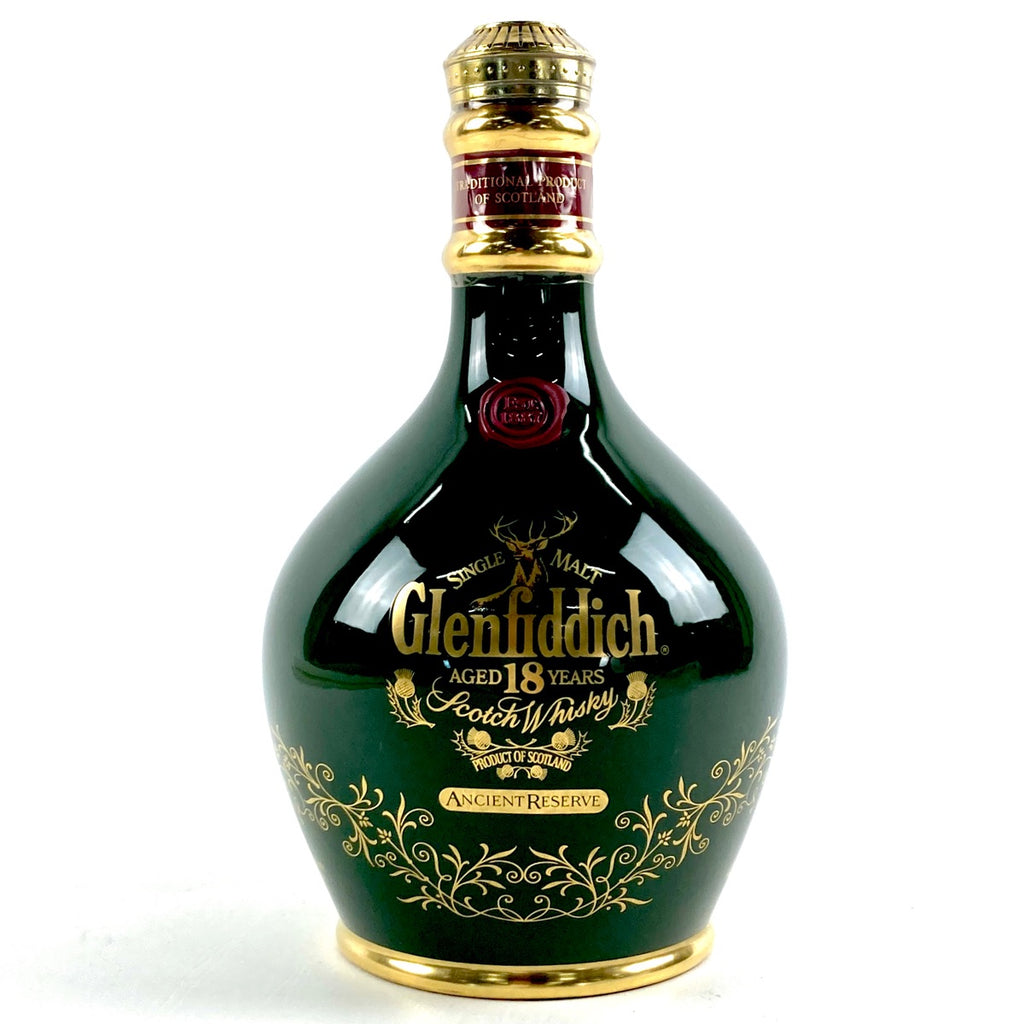 グレンフィディック Glenfiddich 18年  エンシェントリザーブ 700ml スコッチウイスキー シングルモルト 【古酒】