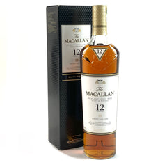 マッカラン MACALLAN 12年 シェリーオークカスク 700ml スコッチウイスキー シングルモルト 【古酒】