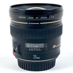 キヤノン Canon EF 20mm F2.8 USM 一眼カメラ用レンズ（オートフォーカス） 【中古】