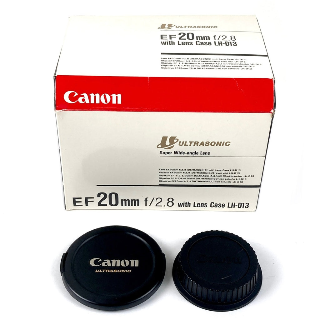 キヤノン Canon EF 20mm F2.8 USM 一眼カメラ用レンズ（オートフォーカス） 【中古】