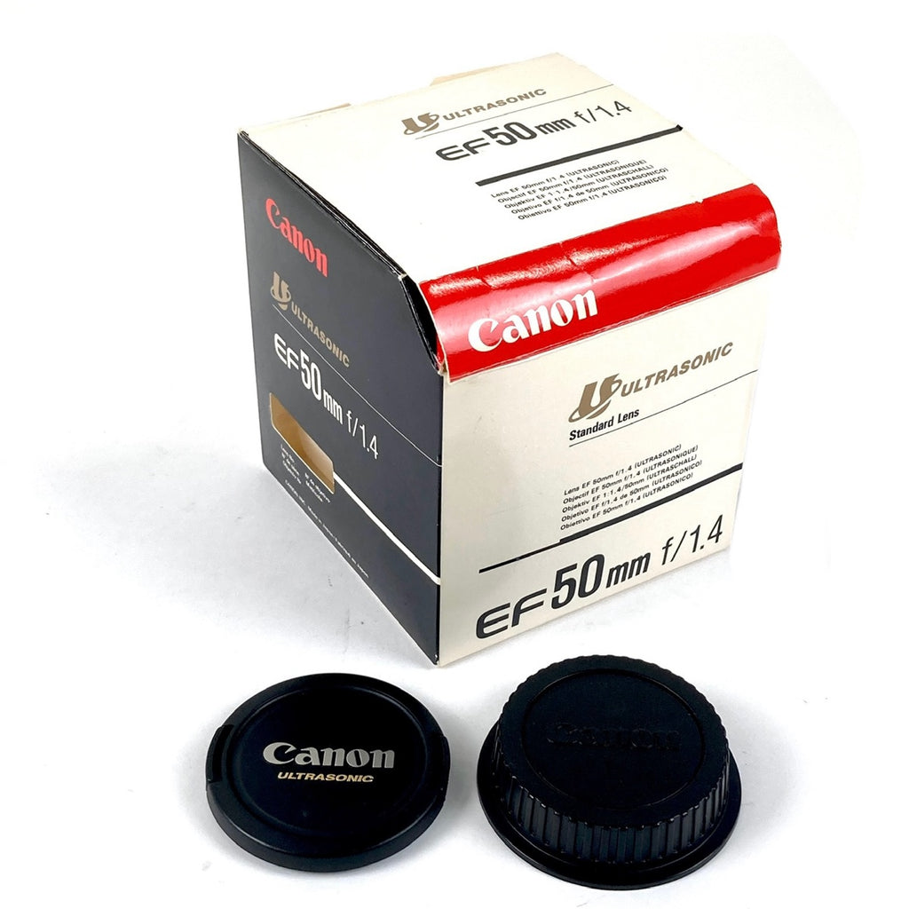 キヤノン Canon EF 50mm F1.4 USM 一眼カメラ用レンズ（オートフォーカス） 【中古】