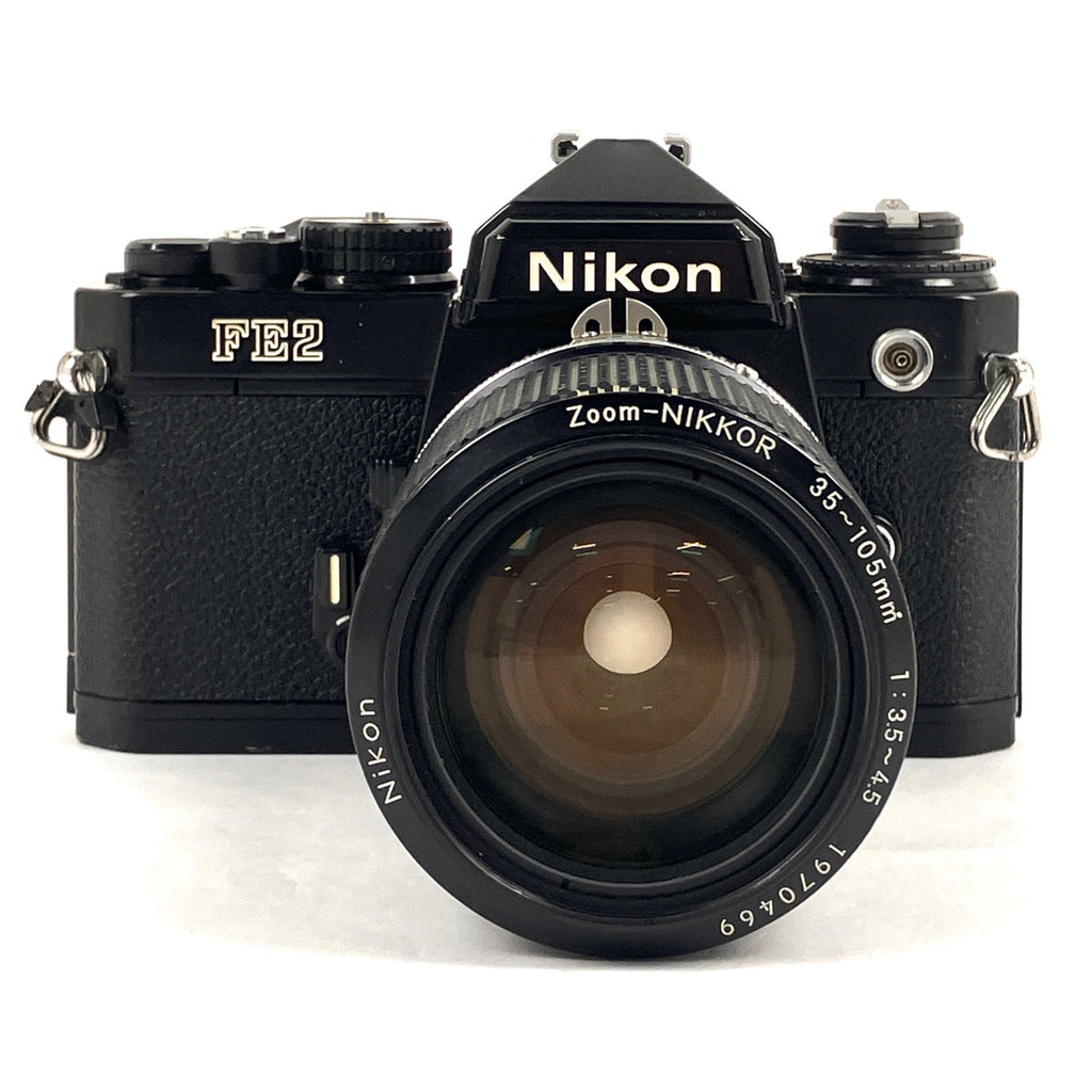 ニコン Nikon FE2 ＋ Ai-S NIKKOR 35-105mm F3.5-4.5［ジャンク品］ フィルム マニュアルフォーカス 一眼レフカメラ 【中古】