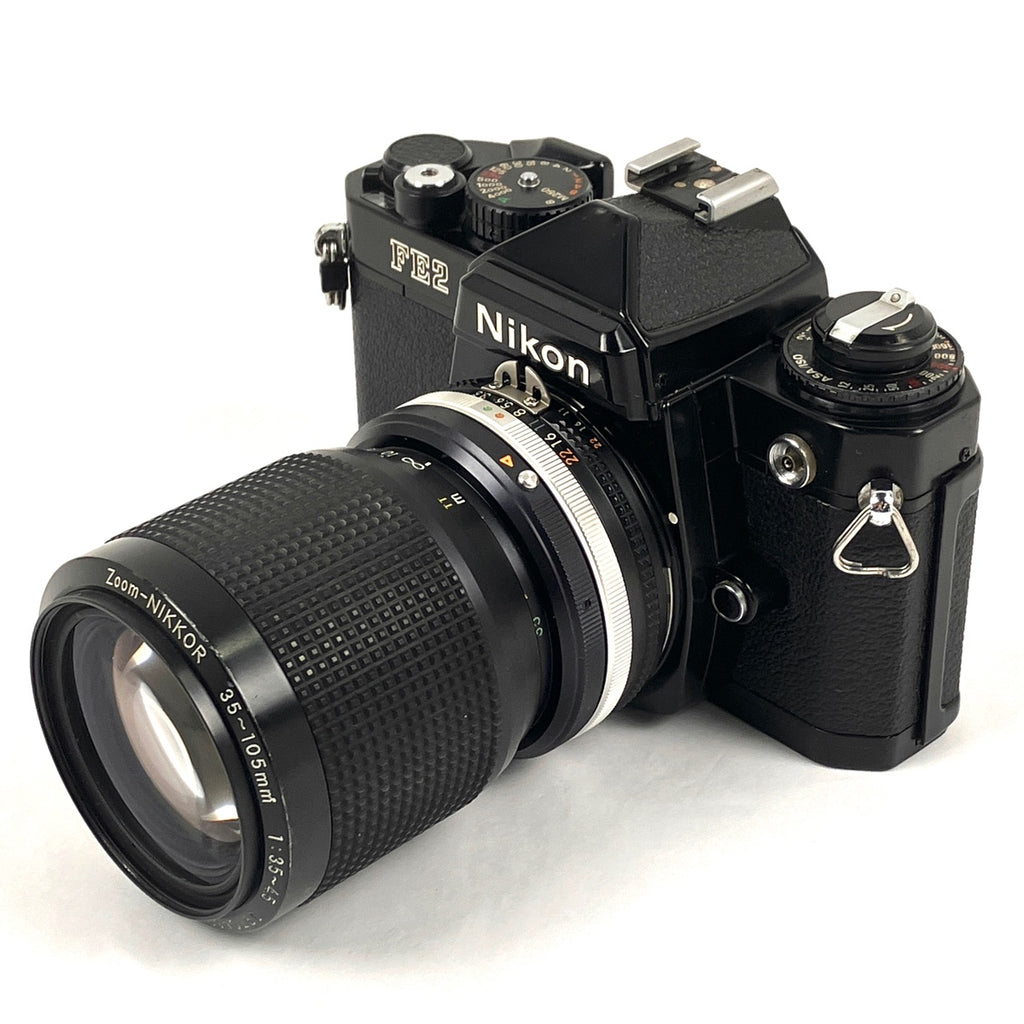 ニコン Nikon FE2 ＋ Ai-S NIKKOR 35-105mm F3.5-4.5［ジャンク品］ フィルム マニュアルフォーカス 一眼レフカメラ 【中古】