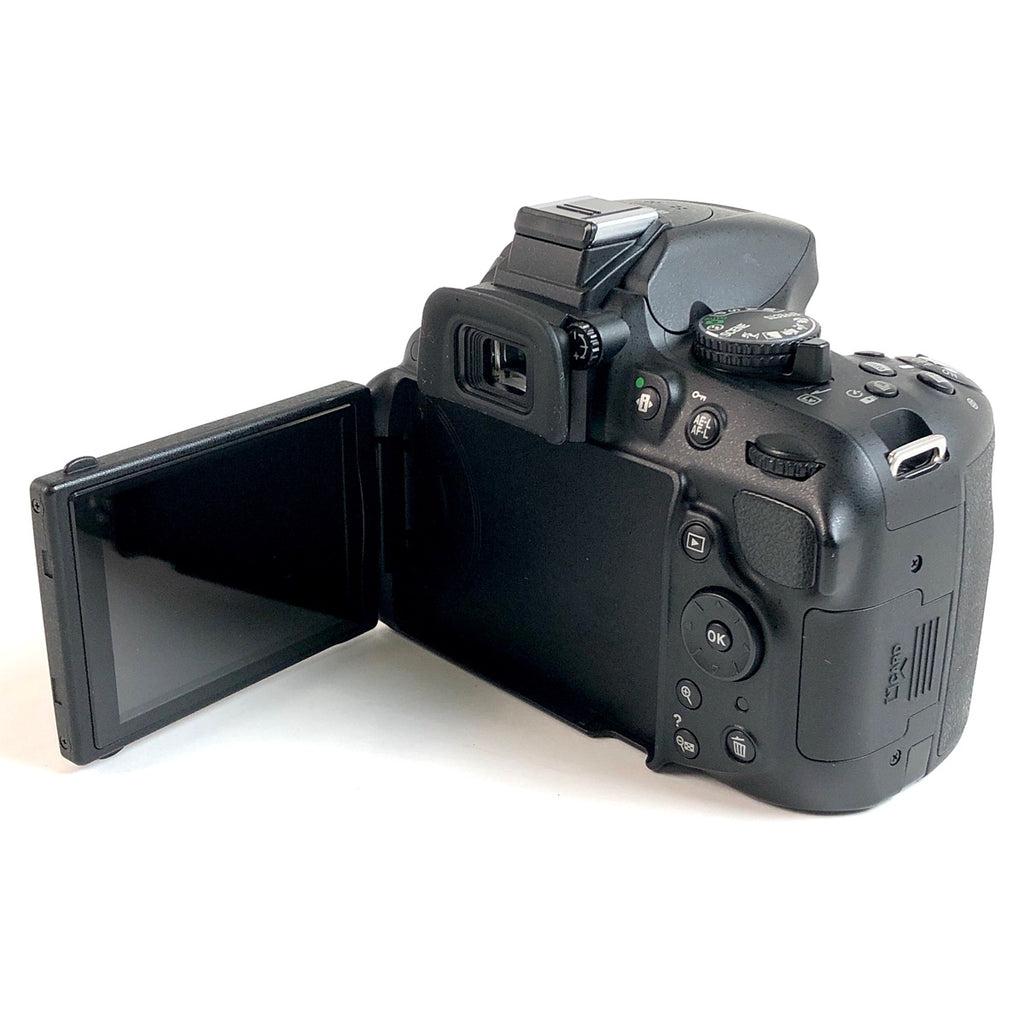 ニコン Nikon D5200 18-55 VR レンズキット ブラック デジタル 一眼レフカメラ 【中古】