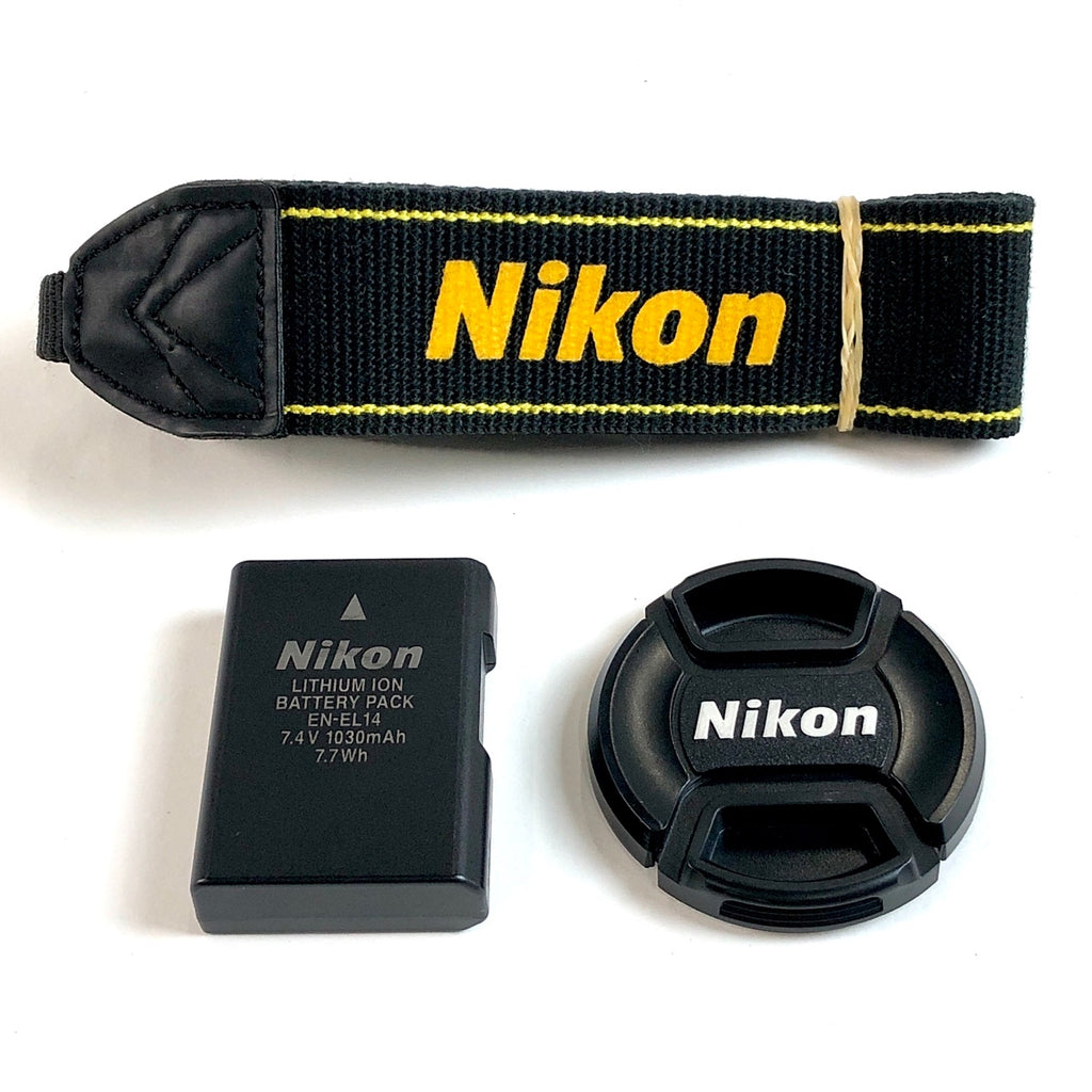 ニコン Nikon D5200 18-55 VR レンズキット ブラック デジタル 一眼レフカメラ 【中古】