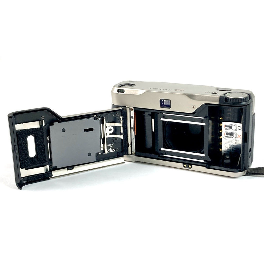 CONTAX T2 シルバー コンパクトカメラ CONTAX コンタックス T2 チタンシルバー フィルムカメラ