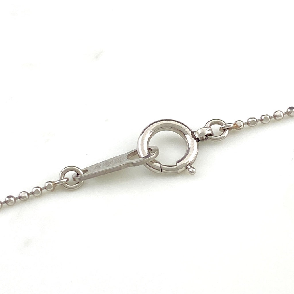 メレダイヤ デザインネックレス プラチナ ペンダント ネックレス Pt900 Pt850 ダイヤモンド レディース 【中古】nbjwl
