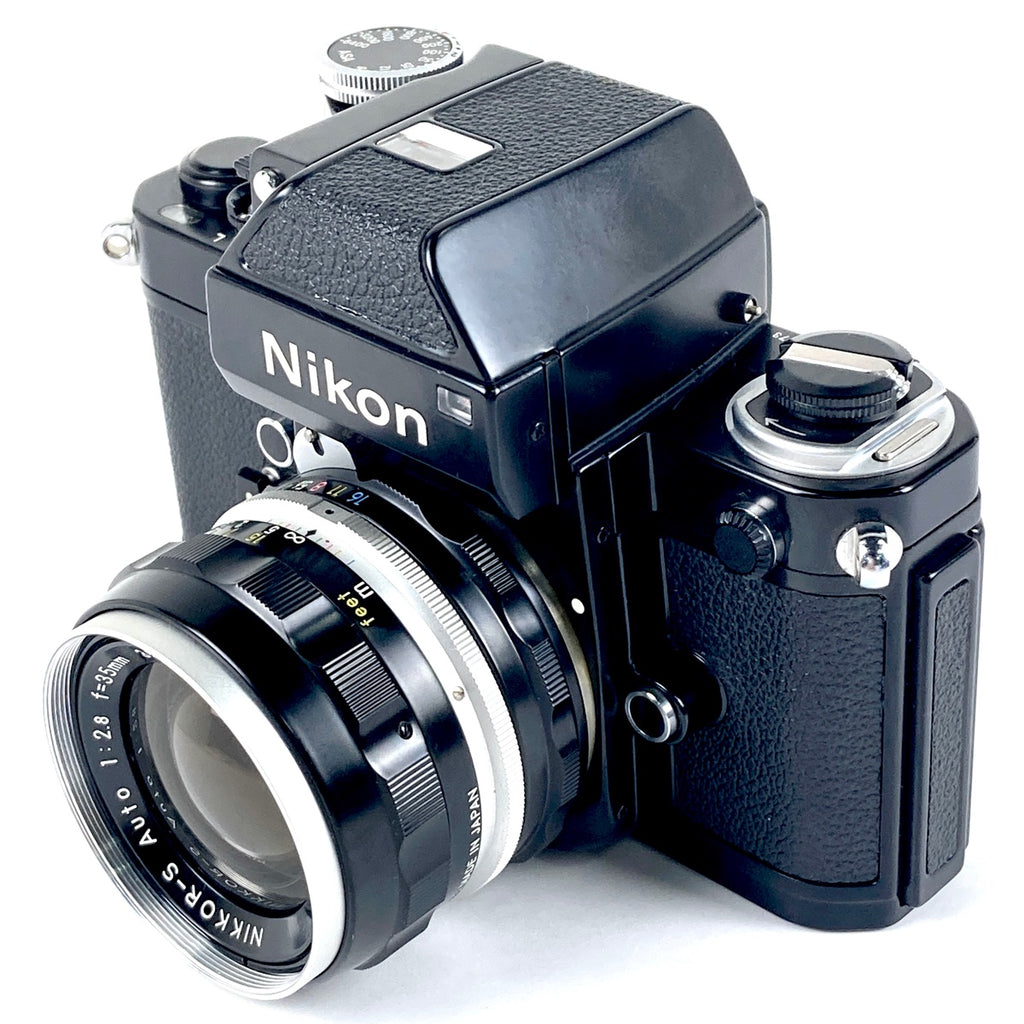 ニコン Nikon F2 フォトミック ＋ NIKKOR-S 35mm F2.8 フィルム マニュアルフォーカス 一眼レフカメラ 【中古】