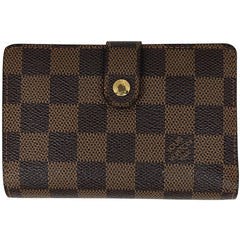 ルイ・ヴィトン ポルト フォイユ ヴィエノワ 札入れ 小銭入れ 二つ折り財布 ダミエ ブラウン N61674 レディース 【中古】 
 ラッピング可