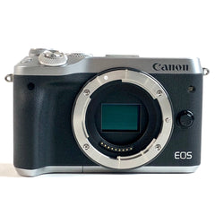 キヤノン Canon EOS M6 ボディ シルバー デジタル ミラーレス 一眼カメラ 【中古】