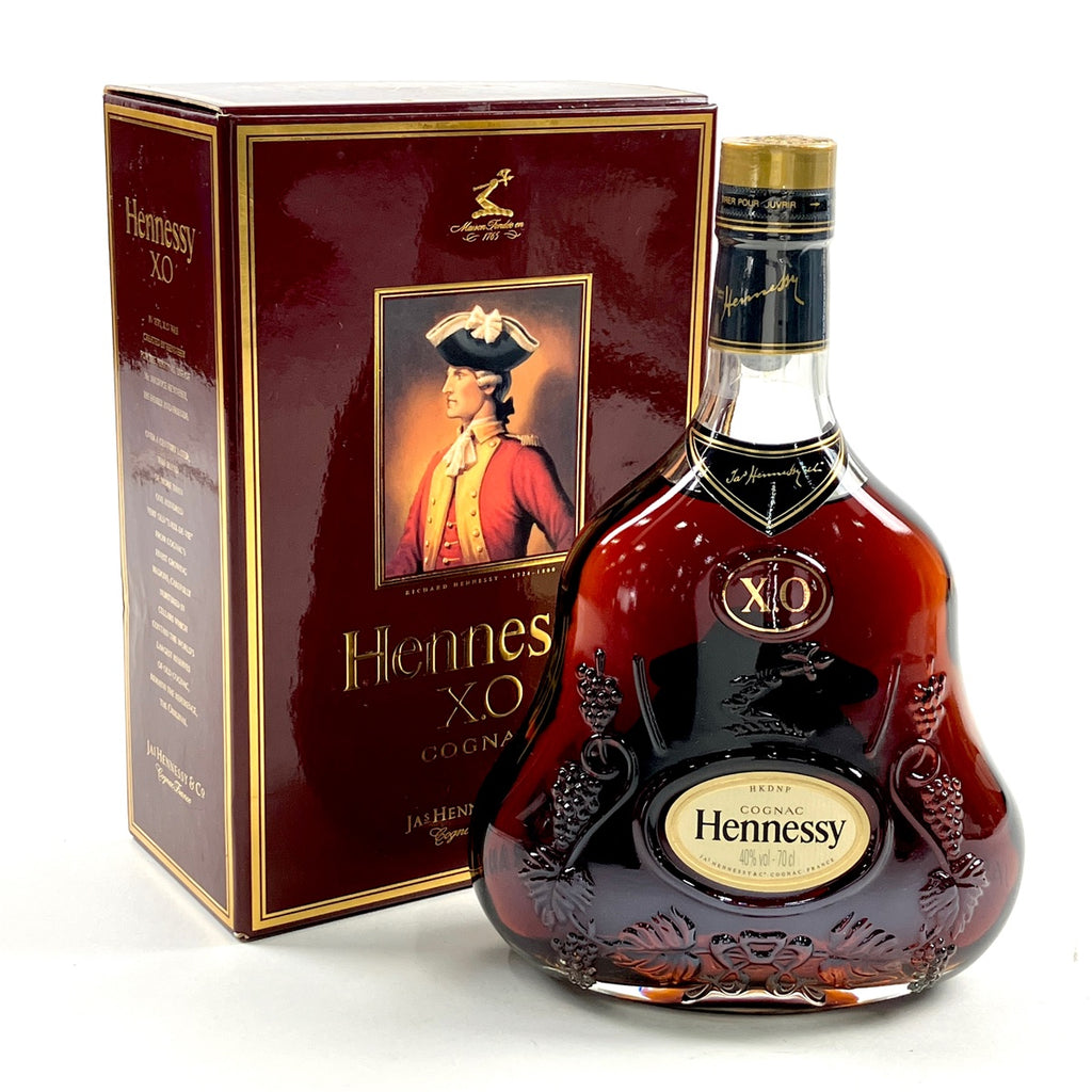 ヘネシー Hennessy XO 金キャップ クリアボトル 700ml ブランデー コニャック 【古酒】