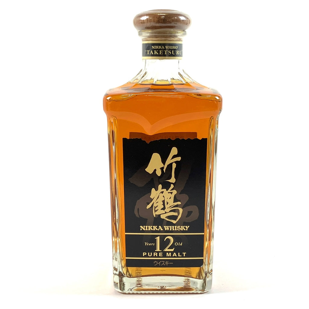 【東京都内限定お届け】ニッカ NIKKA 竹鶴 12年 ピュアモルト 角瓶 660ml 国産ウイスキー 【古酒】