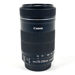 キヤノン Canon EF-S 55-250mm F4-5.6 IS STM 一眼カメラ用レンズ（オートフォーカス） 【中古】