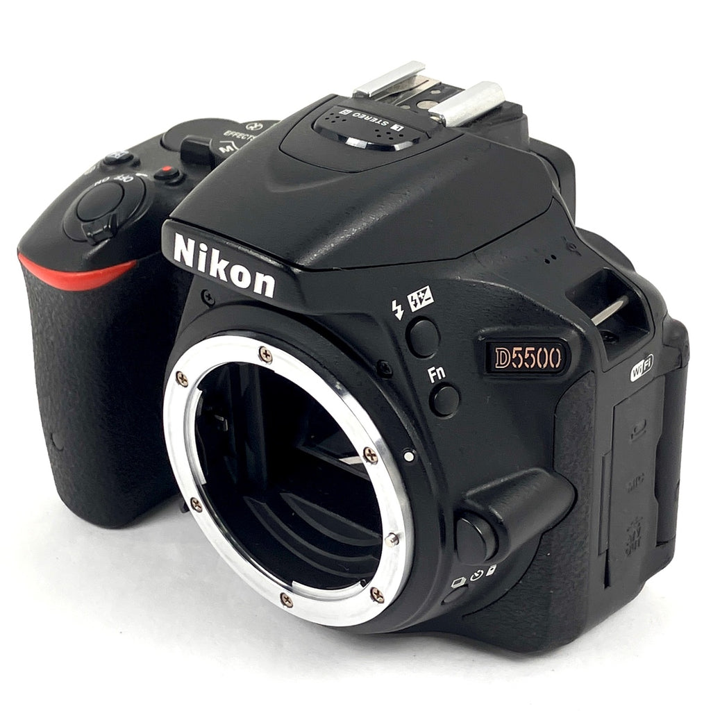 ニコン Nikon D5500 18-55 VR II レンズキット ブラック デジタル 一眼レフカメラ 【中古】