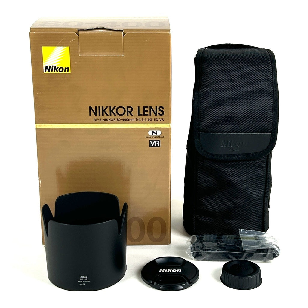 ニコン Nikon AF-S NIKKOR 80-400mm F4.5-5.6G ED VR 一眼カメラ用レンズ（オートフォーカス） 【中古】