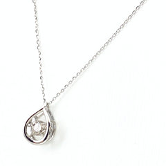 ダイヤモンド デザインネックレス プラチナ ペンダント ネックレス Pt900 Pt850 ダイヤモンド レディース 【中古】nbjwl