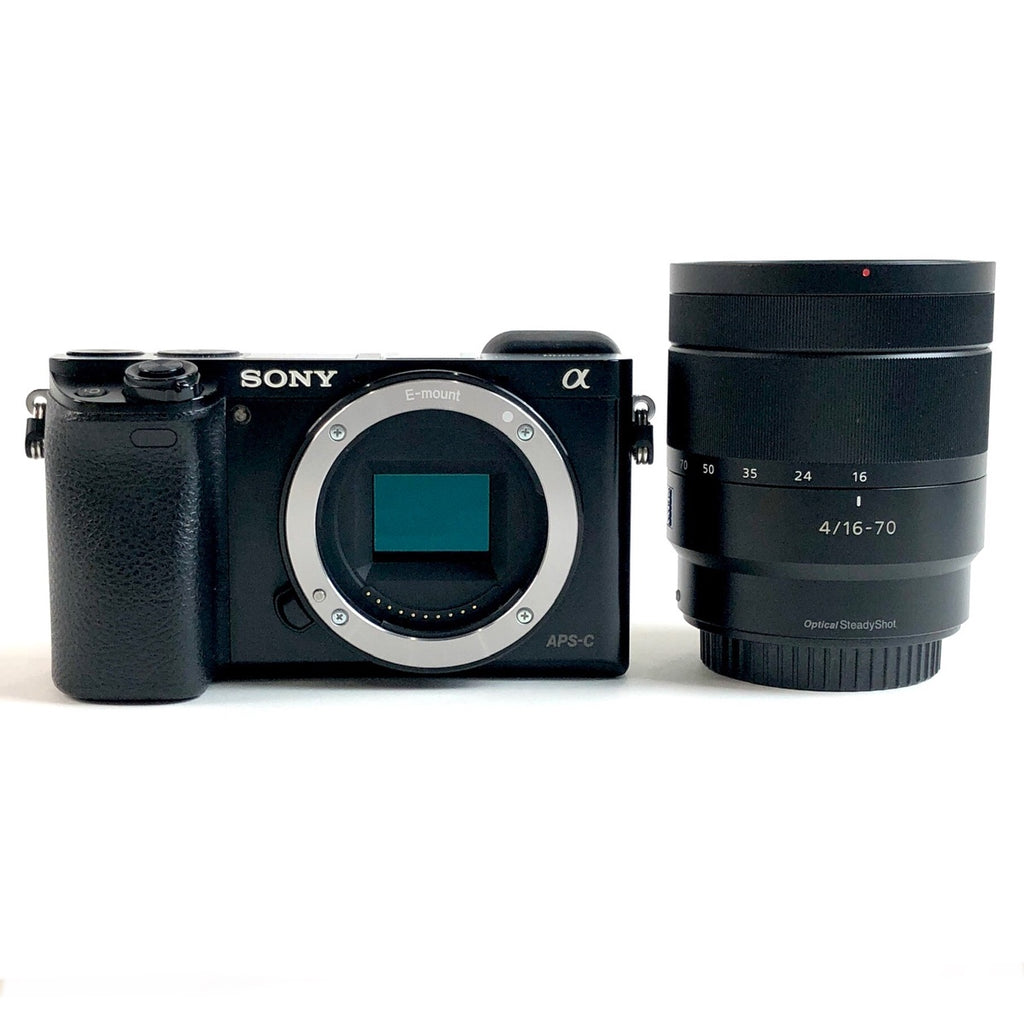 ソニー SONY α6000 + Vario-Tessar T* E 16-70mm F4 ZA OSS SEL1670Z デジタル ミラーレス 一眼カメラ 【中古】