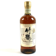 【東京都内限定お届け】ニッカ NIKKA 竹鶴 17年 ピュアモルト 700ml 国産ウイスキー 【古酒】