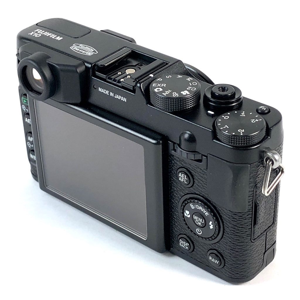 富士フイルム FUJIFILM X10 ブラック コンパクトデジタルカメラ 【中古】